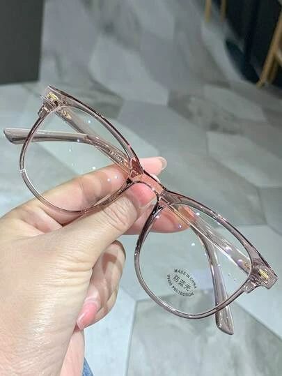 Premium Transparent Blue Light Blocking Glasses | Stylish Clear Frame Computer Glasses for Men & Women
