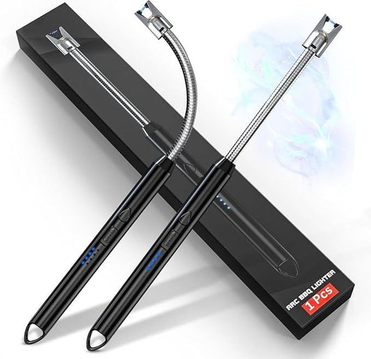 Rechargeable Electric Arc Flexible Lighter – Windproof USB Lighter