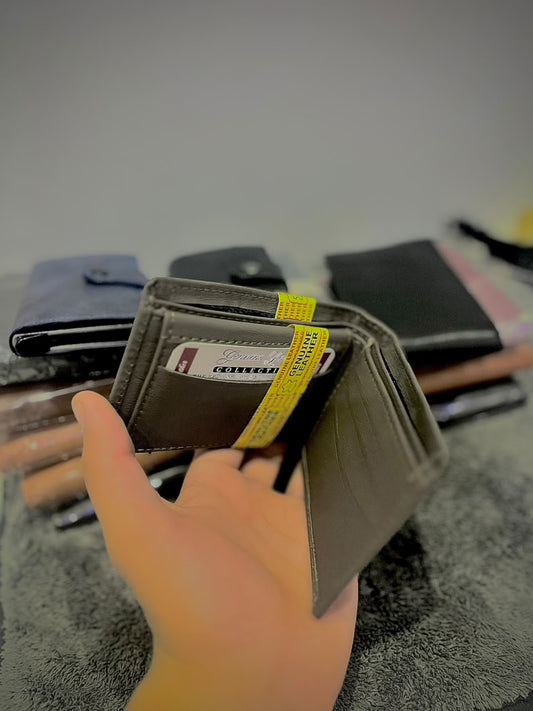 Premium Genuine Leather Wallet for Men | Slim Bifold Leather Wallet