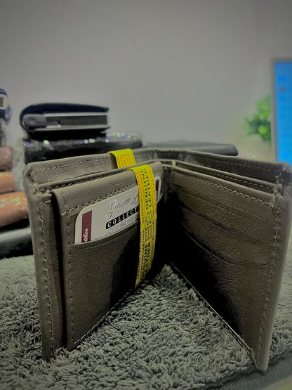 Premium Genuine Leather Wallet for Men | Slim Bifold Leather Wallet