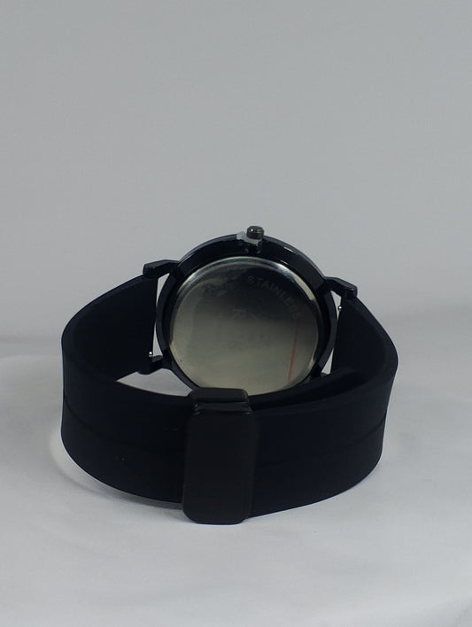 Classic Men's Black Analog Watch – Minimalist Luxury Wristwatch with Date Display | Business & Casual