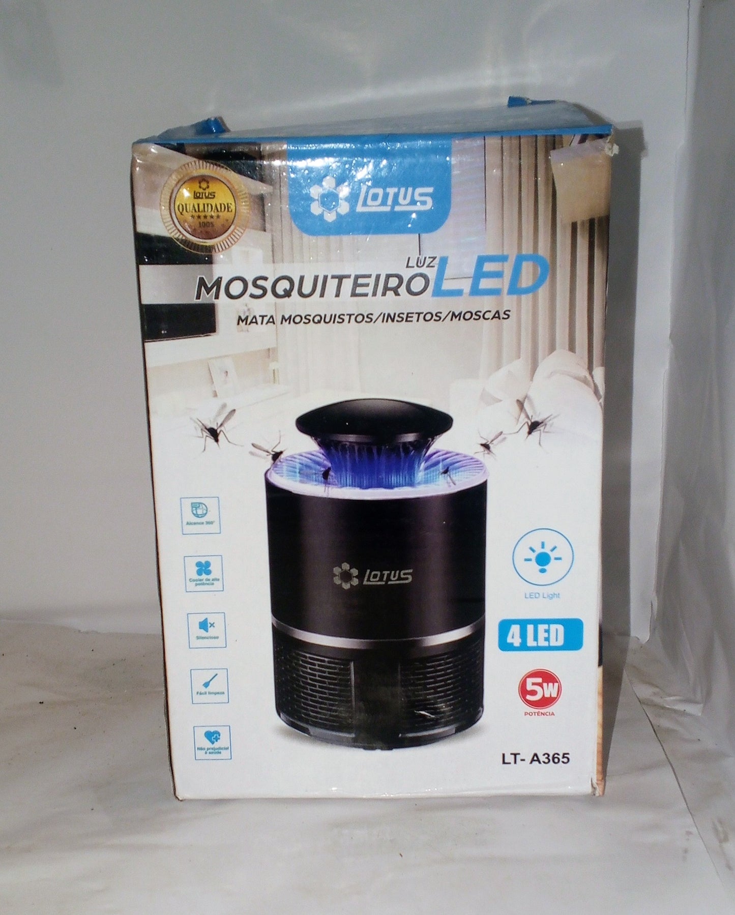 Lotus LT-A365 Mosquito Killer Lamp – 5W Electric Insect & Mosquito Trap with 4 LED Light