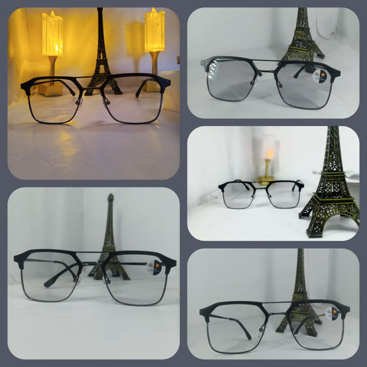 Premium Blue Light Blocking Anti-Glare Glasses – Lightweight Metal Frame for Men & Women