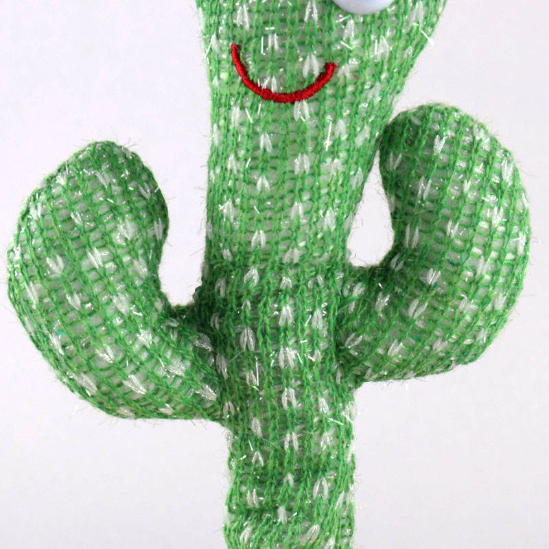 Dancing & Talking Cactus Toy for Kids – Musical Plush Cactus with Voice Recording, Singing, LED Lights & Interactive Educational Toy